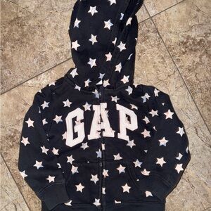 GAP Charcoal Hoodie with Star Accents